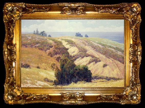 framed  Maurice Braun La jolla,n.d., ta009-2